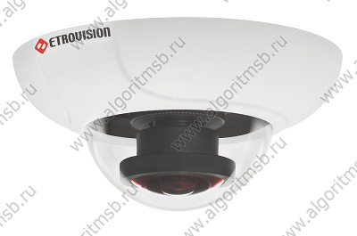 Купольная антивандальная IP-видеокамера Etrovision N53A-BL (1.3 Mп)