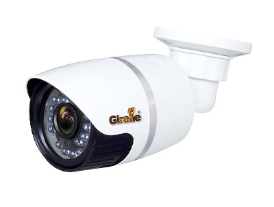 Уличная IP-видеокамера Giraffe GF-IPIR4453MP1.0 (1 Мп) с ИК-подсветкой