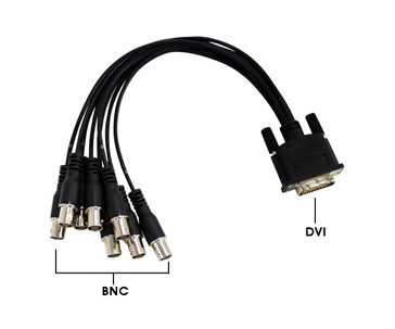Video-In DVI кабель для подключения видеокамер к видеорегистраторам AVerDiGi