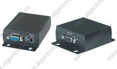 Комплект: активный приемник и передатчик VGA-сигнала SC&T TTA111VGA