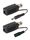 Комплект пассивных приемопередатчиков для передачи видео и питания SC&T TTP111VPK-T