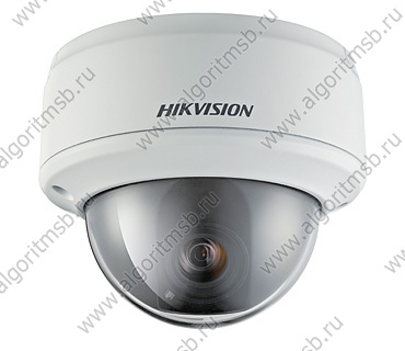 Купольная антивандальная IP-видеокамера Hikvision DS-2CD753F-E (2 Мп)