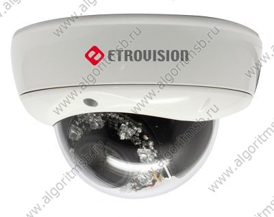 Купольная уличная IP-видеокамера Etrovision EV8580A-BL (1.3 Mп) c ИК-подсветкой