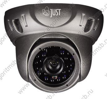 Цветная купольная уличная видеокамера Just JC-S322VNM-i36 с ИК-подсветкой