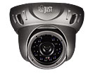 Цветная купольная уличная видеокамера Just JC-S323FNM-i24 с ИК-подсветкой