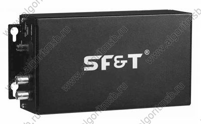 2-канальный цифровой передатчик видео по оптоволокну SF&T SF20M2T-N