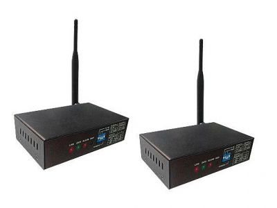 Цифровой комплект Wivat WT2.4/6 + WR2.4/6 для передачи сигналов управления RS-485 и замыкания NC/NO (2.4 ГГц)