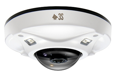 Купольная IP-видеокамера 3S Vision N9018 с панорамным обзором и ИК-подсветкой