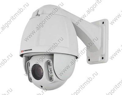 Купольная скоростная  IP-видеокамера Etrovision N22Q-10Х  (3 Mп) в уличном исполнении с ИК-подсветкой