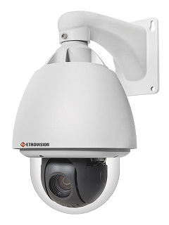 Купольная скоростная  IP-видеокамера Etrovision N26Q-18X  (3 Mп) в уличном исполнении