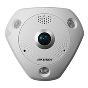 Купольная уличная IP-видеокамера Hikvision DS-2CD6332FWD-IS (3 Мп) c ИК-посдветкой и панорамным обзором