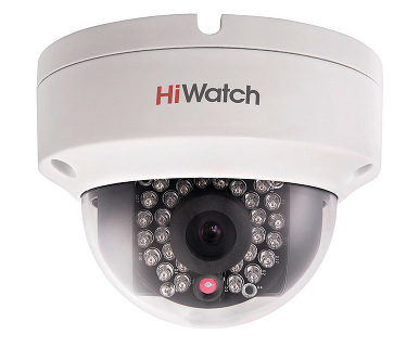 Купольная уличная IP-видеокамера HiWatch DS-N211 (1.3 Мп) с ИК-подсветкой