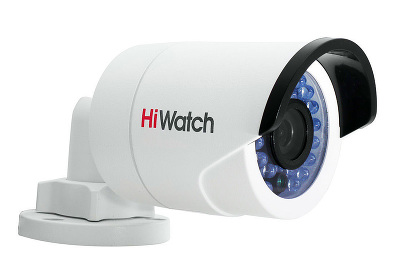 Уличная IP-видеокамера HiWatch DS-N201 (1.3 Мп) с ИК-подсветкой