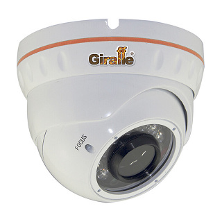 Купольная уличная IP-видеокамера Giraffe GF-IPVIR4306MP2.0--VF v2 (2 Мп) с ИК-подсветкой