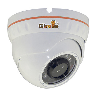Купольная уличная IP-видеокамера Giraffe GF-IPVIR4306MP2.0 v2 (2 Мп) с ИК-подсветкой
