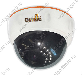 Купольная IP-видеокамера GF-IPDIR4423MP1.0-VF (1 Мп) с ИК-подсветкой