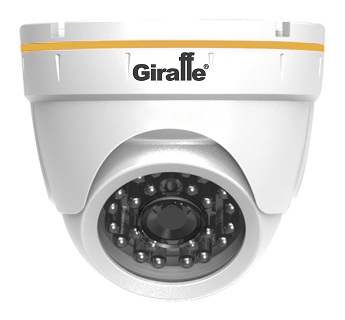 Купольная уличная IP-видеокамера Giraffe GF-IPVIR4406MP1.3 (1.3 Мп) с ИК-подсветкой