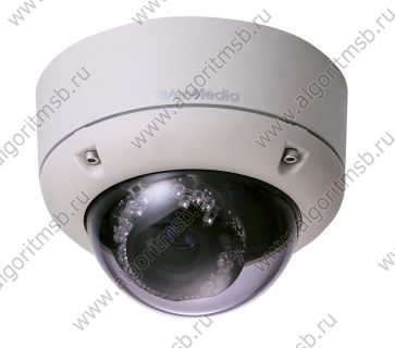 Купольная антивандальная IP-видеокамера AVerDiGi SF1311H-DV  (1.3 Мп) с ИК-подсветкой
